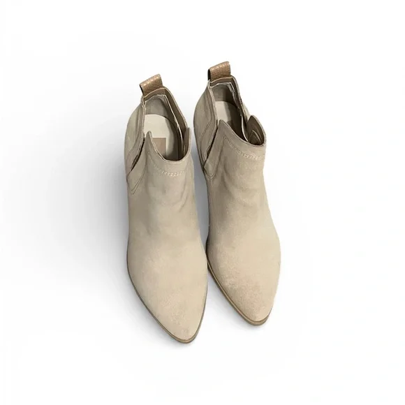 Dolce Vita Cream Ankle Booties - Picture 4 of 9